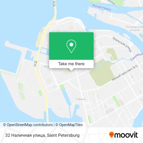 32 Наличная улица map