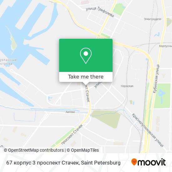 67 корпус 3 проспект Стачек map