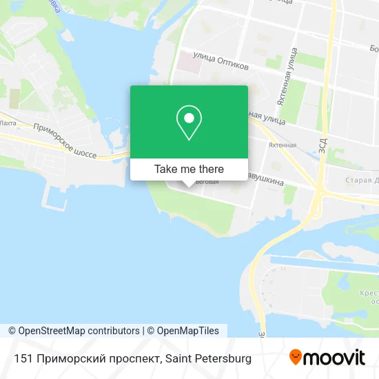 151 Приморский проспект map
