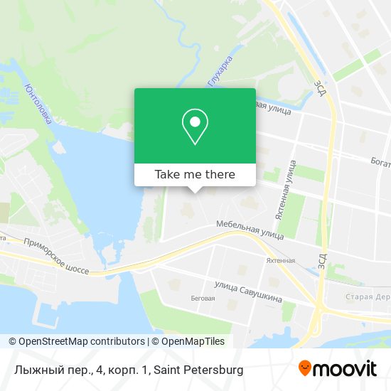 Лыжный пер., 4, корп. 1 map