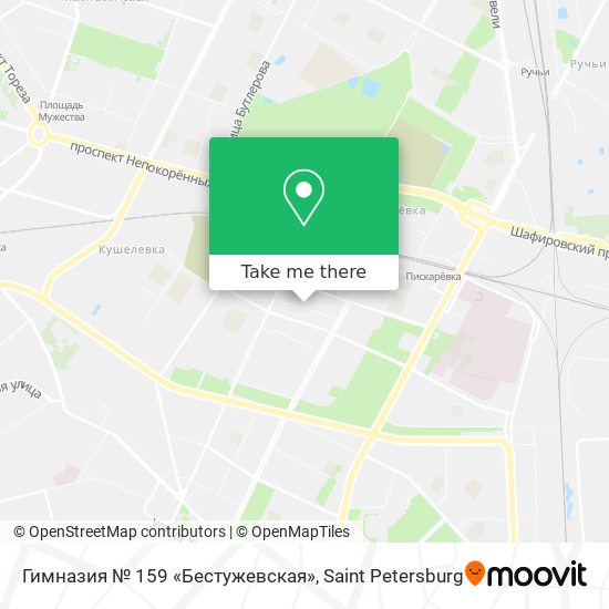 Гимназия № 159 «Бестужевская» map