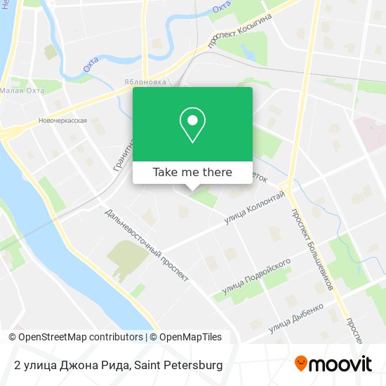 2 улица Джона Рида map