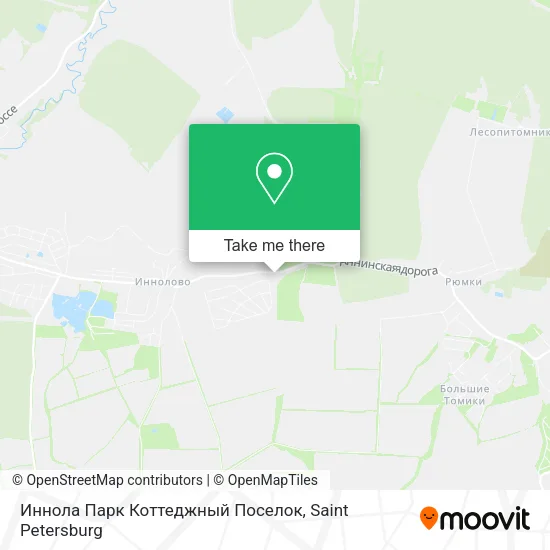 Иннола Парк Коттеджный Поселок map