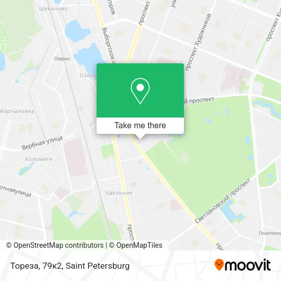 Тореза, 79к2 map