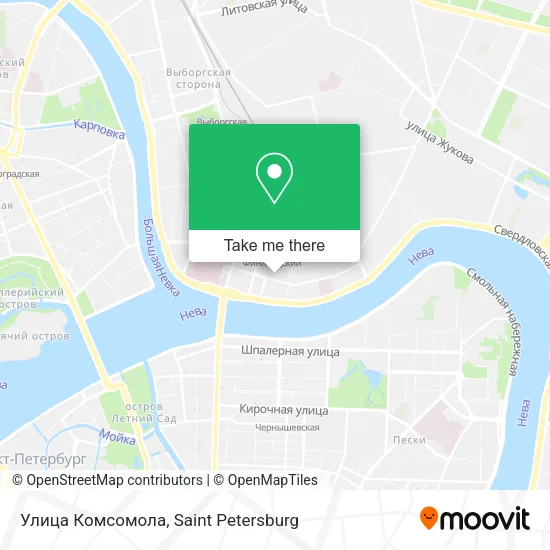 Улица Комсомола map
