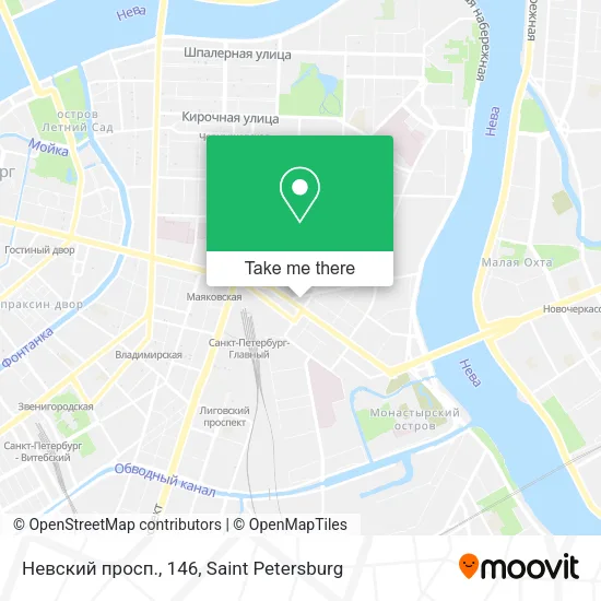 Невский просп., 146 map