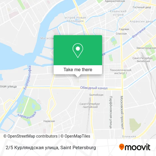 2/5 Курляндская улица map