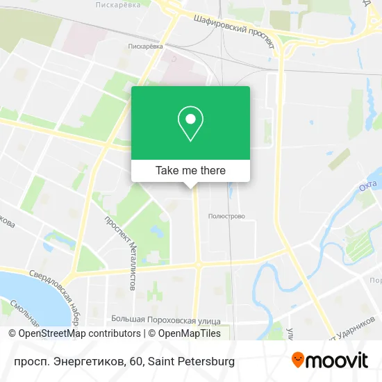 просп. Энергетиков, 60 map