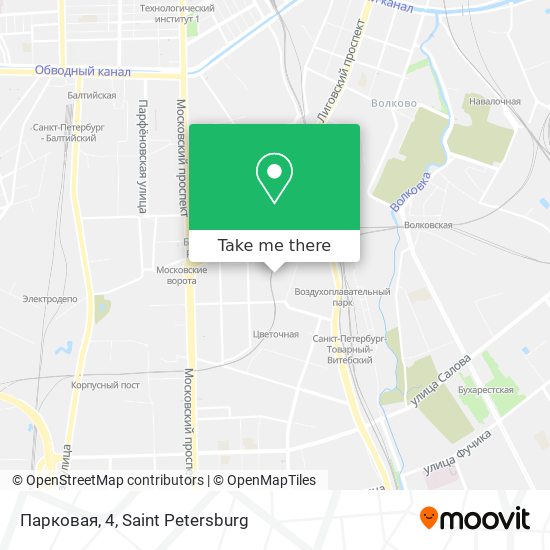 Парковая, 4 map