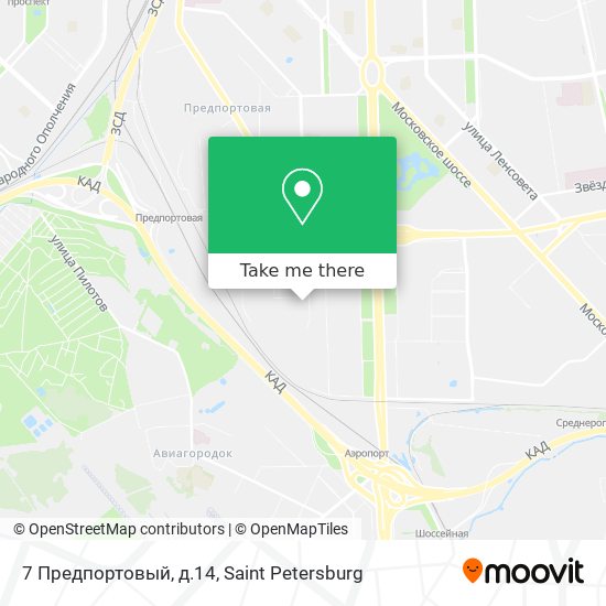 7 Предпортовый, д.14 map