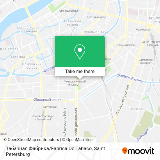 Табачная Фабрика / Fabrica De Tabaco map