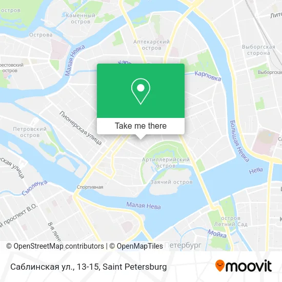 Саблинская ул., 13-15 map