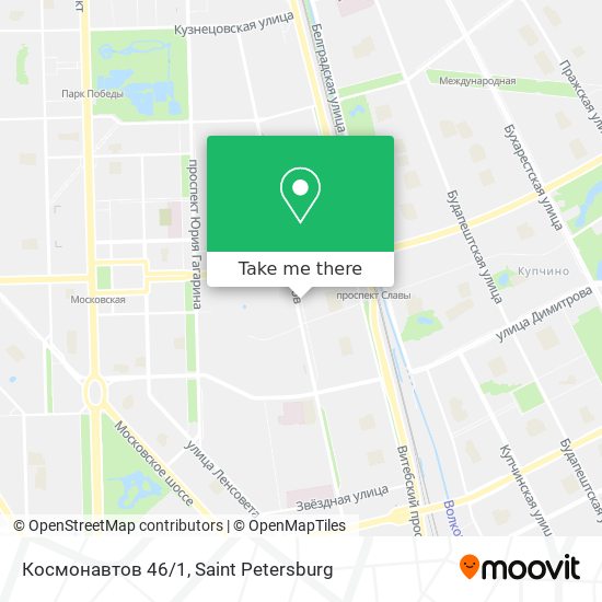 Космонавтов 46/1 map