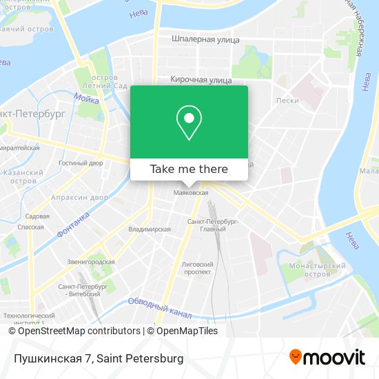 Пушкинская 7 map