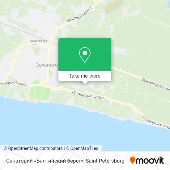 Санаторий «Балтийский берег» map