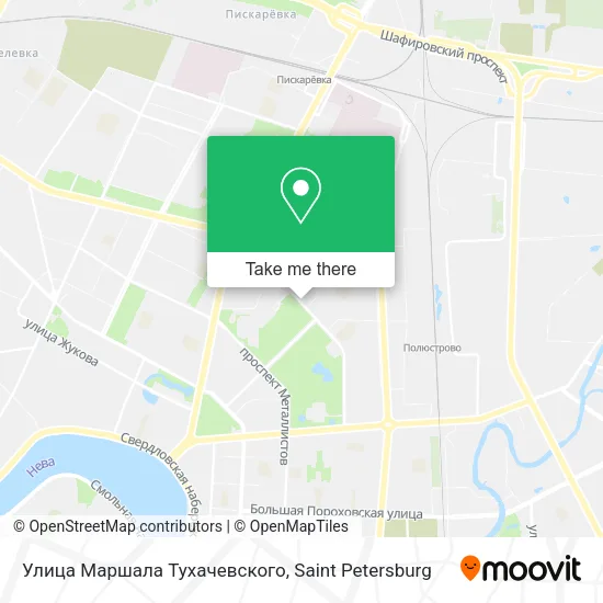 Улица Маршала Тухачевского map