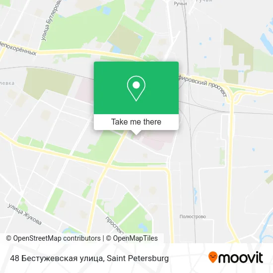 48 Бестужевская улица map