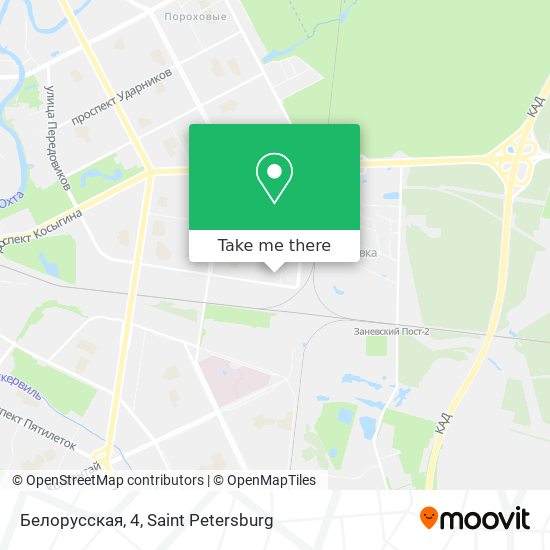 Белорусская, 4 map