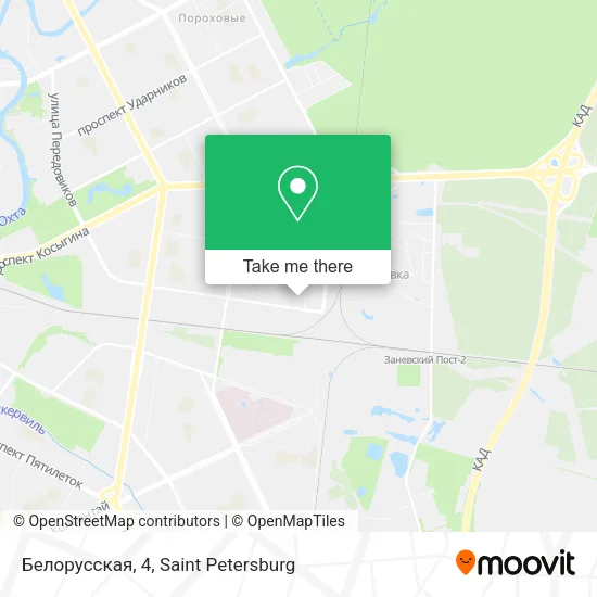 Белорусская, 4 map