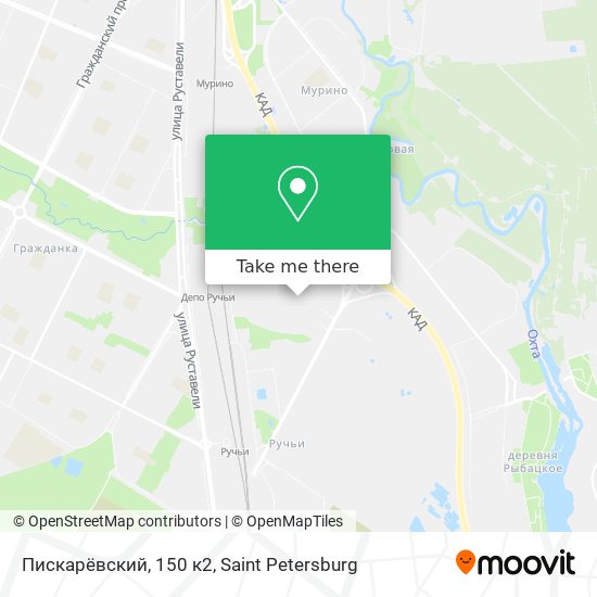 Пискарёвский, 150 к2 map