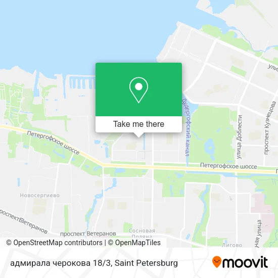 адмирала черокова 18/3 map