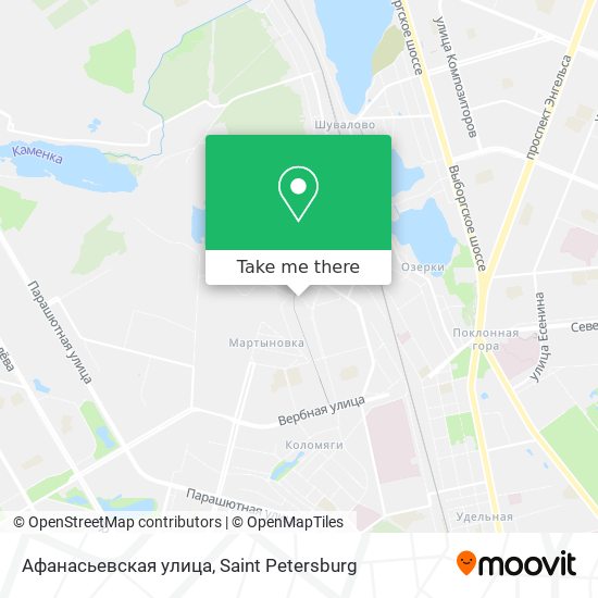 Афанасьевская улица map