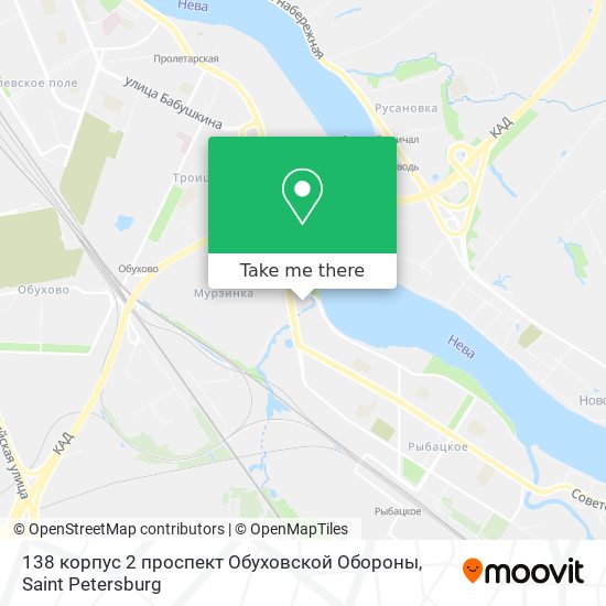 138 корпус 2 проспект Обуховской Обороны map