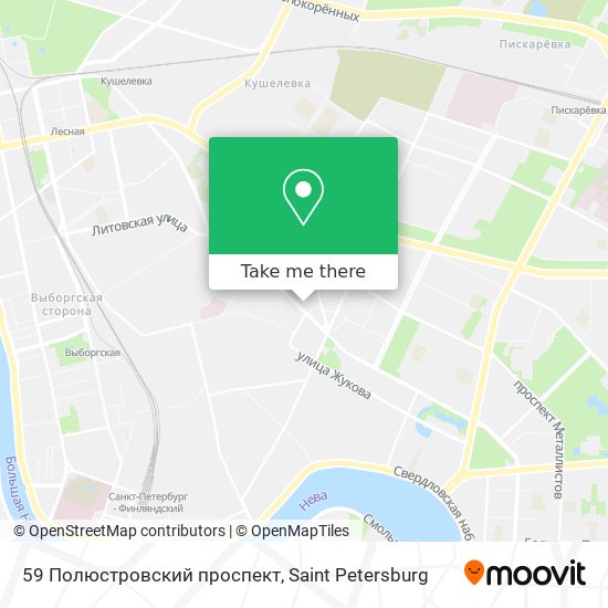 59 Полюстровский проспект map