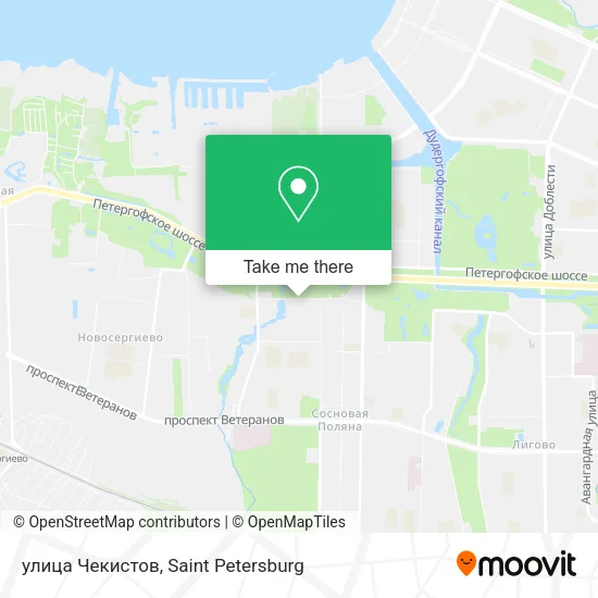 улица Чекистов map