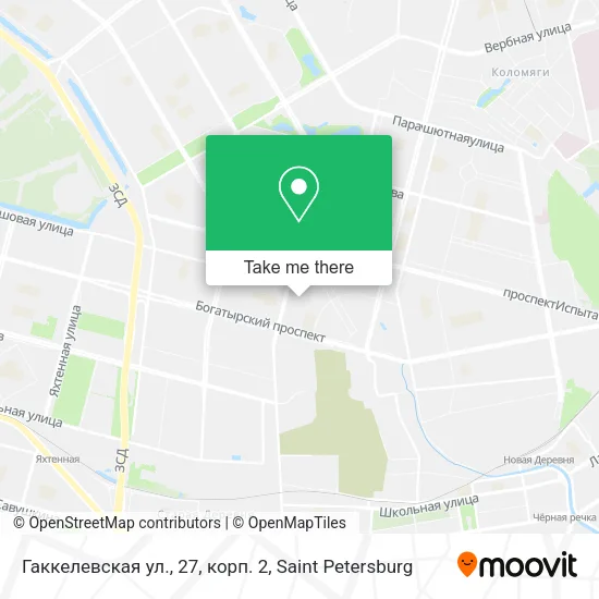 Гаккелевская ул., 27, корп. 2 map
