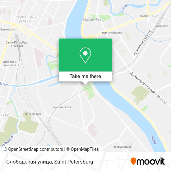 Слободская улица map