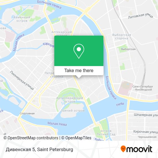 Дивенская 5 map