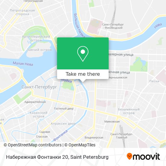 Набережная Фонтанки 20 map