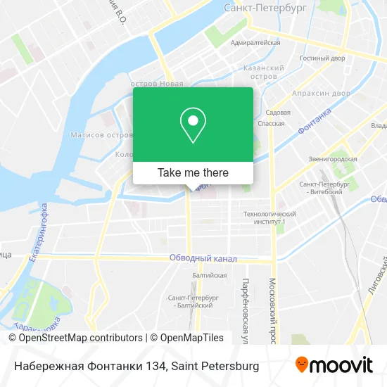 Набережная Фонтанки 134 map
