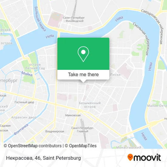 Некрасова, 46 map
