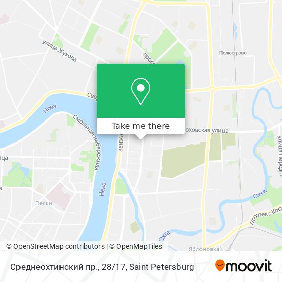 Среднеохтинский пр., 28/17 map