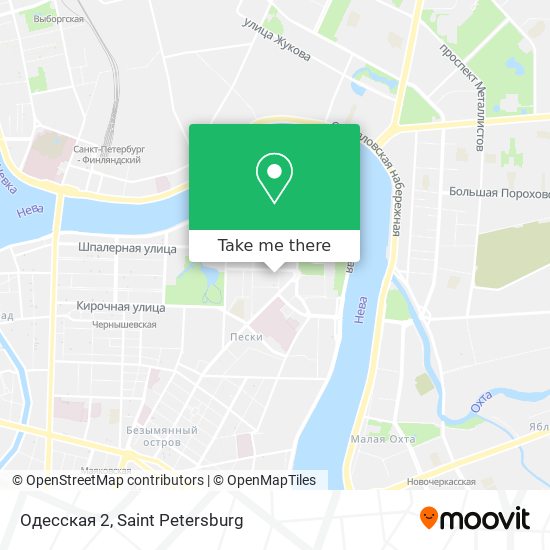 Одесская 2 map