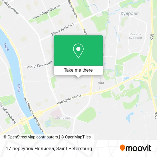 17 переулок Челиева map