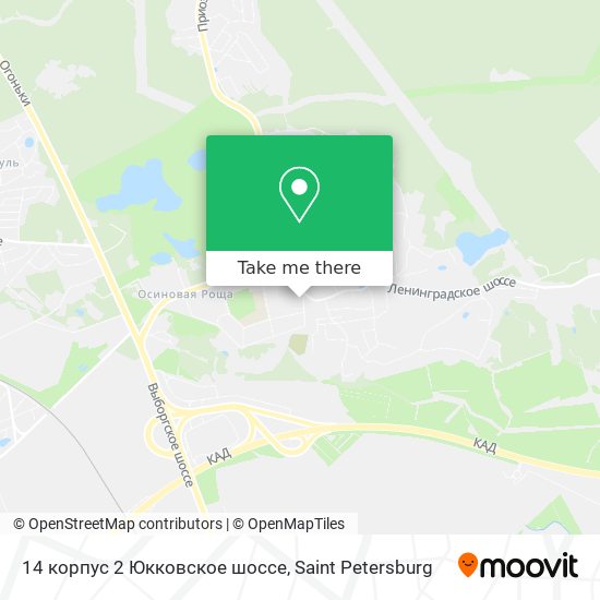 14 корпус 2 Юкковское шоссе map