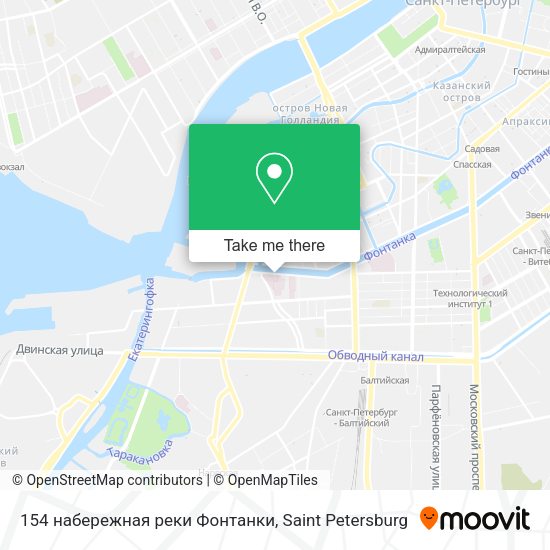 154 набережная реки Фонтанки map