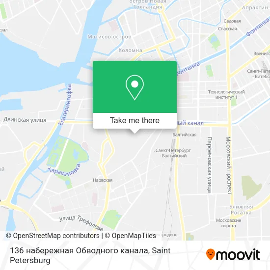136 набережная Обводного канала map