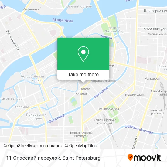 11 Спасский переулок map