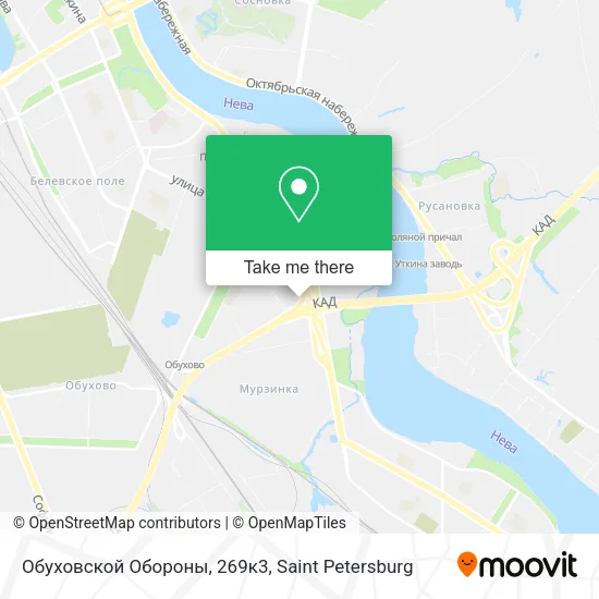 Обуховской Обороны, 269к3 map