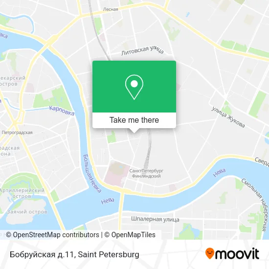 Бобруйская д.11 map