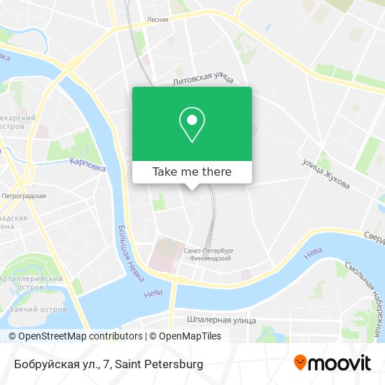 Бобруйская ул., 7 map