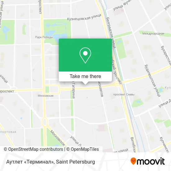 Аутлет «Терминал» map