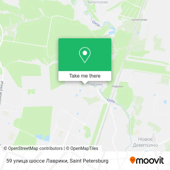 59 улица шоссе Лаврики map