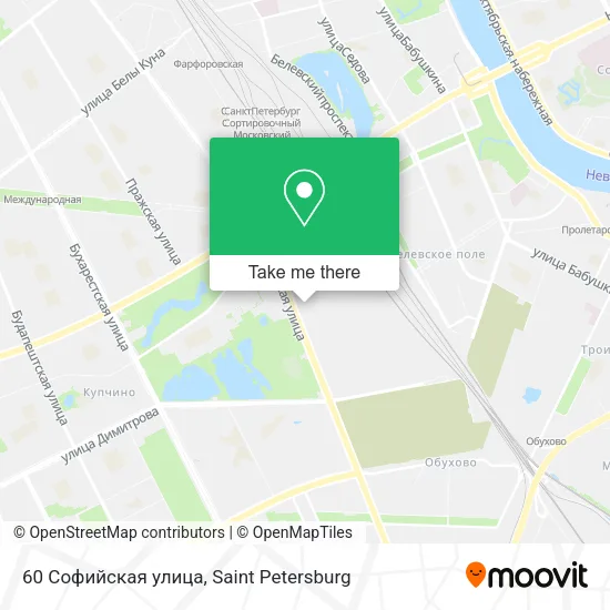 60 Софийская улица map