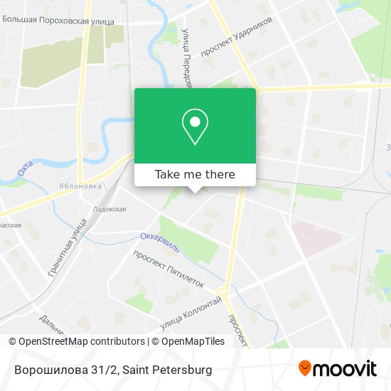 Ворошилова 31/2 map