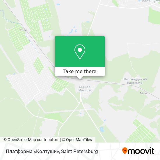Платформа «Колтуши» map
